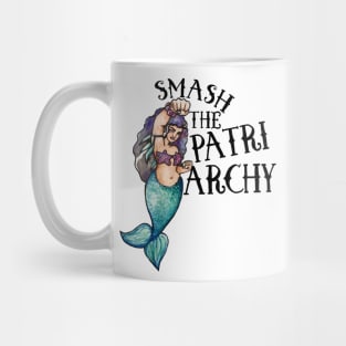 Smash the Patriarchy Mermaid Mug